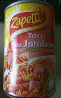 Torti au jambon, sauce pizza à l'origan