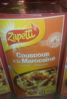 Couscous à La Marocaine Poulet & Merguez Zapetti étui 3 / 2