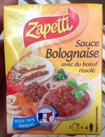 Sauce bolognaise avec du boeuf rissolé