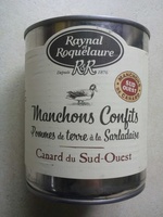 Manchons Confits Pomme de terre à la Sarladaise