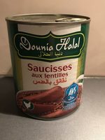 Saucisses au lentilles