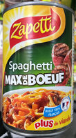 Spaghetti Max de Boeuf