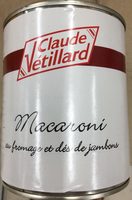 Macaroni au fromage et dés de jambon