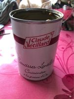 Saucisses Lentilles Cuisinées à La Graisse D'oie