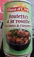 Boulettes à la volaille