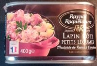 Lapin rôti petits légumes