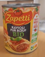 Zapetti Bio Ravioli pur bœuf