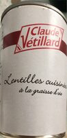 Lentilles cuisinees
