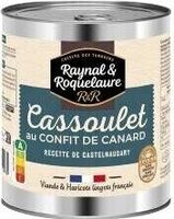 Cassoulet au confit de canard, recette de castelnaudary