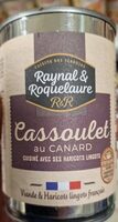 Cassoulet au canard cuisiné avec ses haricots lingots