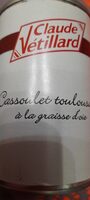 Cassoulet toulousain à la graisse de canard