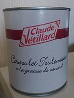 Cassoulet Toulousain à la graisse de canard