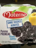 Dessert De Fruits Pomme Pruneau, 4 Fois 100 Grammes