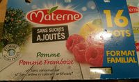 Compotes Materne sans sucres ajoutés