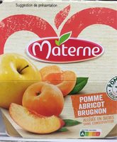 Compote pomme abricot brugnon