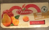 Compote Pomme Poire Mirabelle