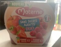 Duo sans sucre ajouté