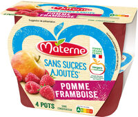 MATERNE (Sans sucres ajoutés) Pomme Framboise