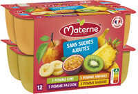 Compotes sans sucres ajoutés