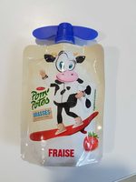 Pom potes brassés aux fruits mixés fraise