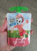 Pom'potes pommes pêche blanche