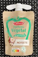 Onctueux végétal au lait d'amande - Noisette