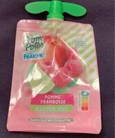 Compote pomme framboise et citron vert