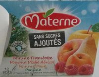 Compotes multi-fruits sans sucres ajoutés
