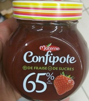 Confipote - Confiture de fraises allégée en sucres