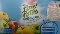 Pom'Potes sans sucres ajoutés