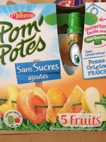 Pom'potes 5 fruits