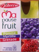 Ma pause fruit pomme myrtille grenade