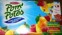 Pom' Potes Sans Sucres Ajoutés