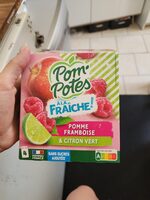 Compote Pomme Framboise Citron Vert