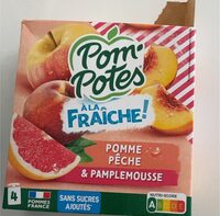 A la fraîche Pomme Pêche & Pamplemousse