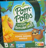 Compote POMME BANANE MANGUE