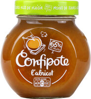 CONFIPOTE Confiture allégée en sucres Pot Abricot 350g