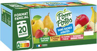 Compotes Gourdes Multivariétés sans sucres ajoutés