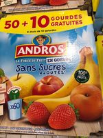 La Force du Fruit en Gourde Sans Sucres Ajoutés