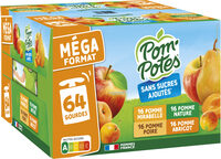 POM'POTES Compotes Multivariétés 64x90g