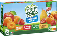Compotes Gourdes Multi variétés 12x90g