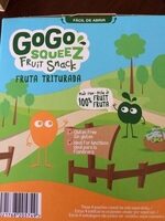 Gogo Squeez Fruit Snack Fruta Triturada