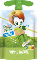 POM'POTES Compotes Gourdes Pomme Nature 1x90g