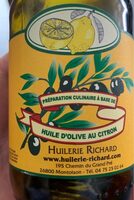 Huile d'olive su citron