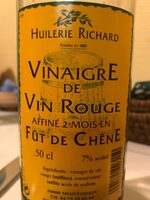 Vinaigre de vin rouge