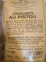 Croquant au pistou
