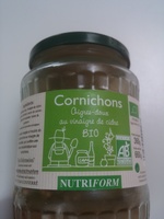 Cornichons Aigres-doux au Vinaigre de Cidre Bio