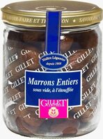 Marrons Entiers Sous Vide, à L'étouffée
