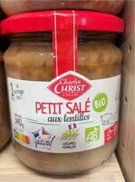 Petit salé aux lentilles BIO