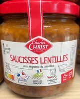 Saucisses lentilles